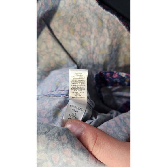 Bonobos Men's Size L Purple Floral Slim Fit Button Down Shirt - Picture 5 of 8